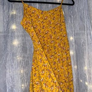 Lace up back mini dress